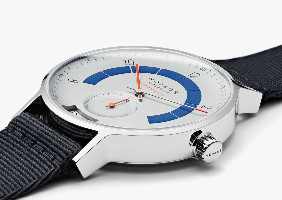 Nomos Glashutte Watch Autobahn Neomatik 41 Date Sports Grey Sapphire Crystal