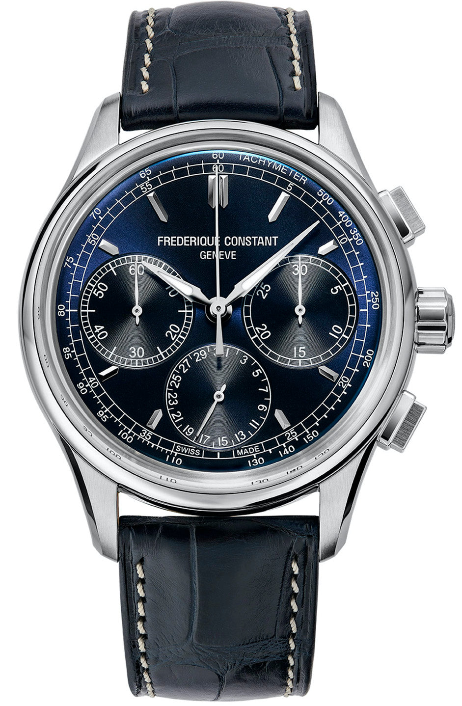 Frederique Constant Watch Flyback Chronograph Mens