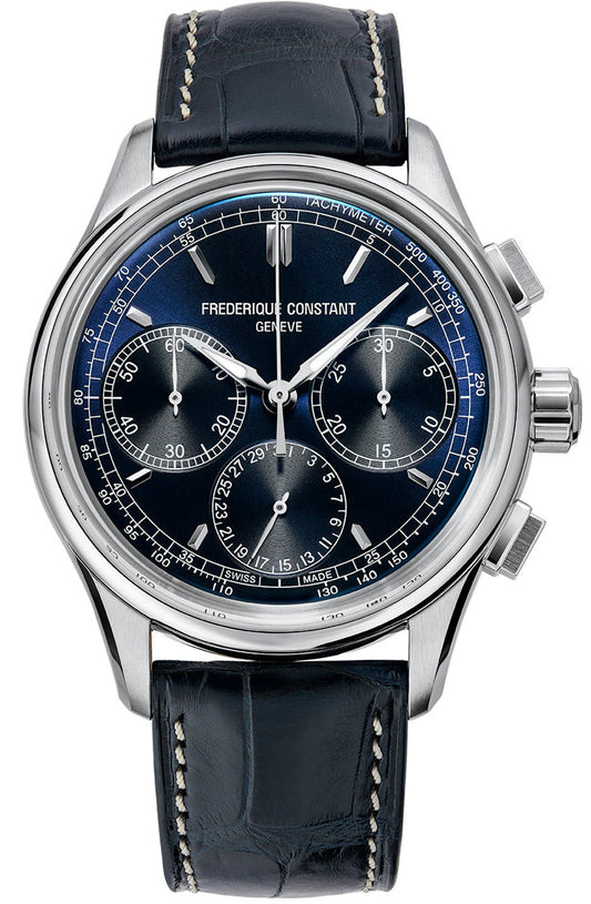 Frederique Constant Watch Flyback Chronograph Mens