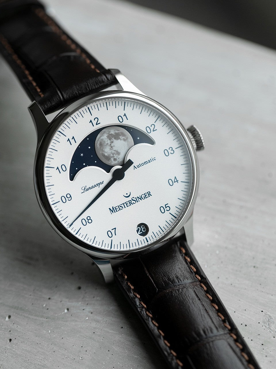 MeisterSinger Watch Lunascope
