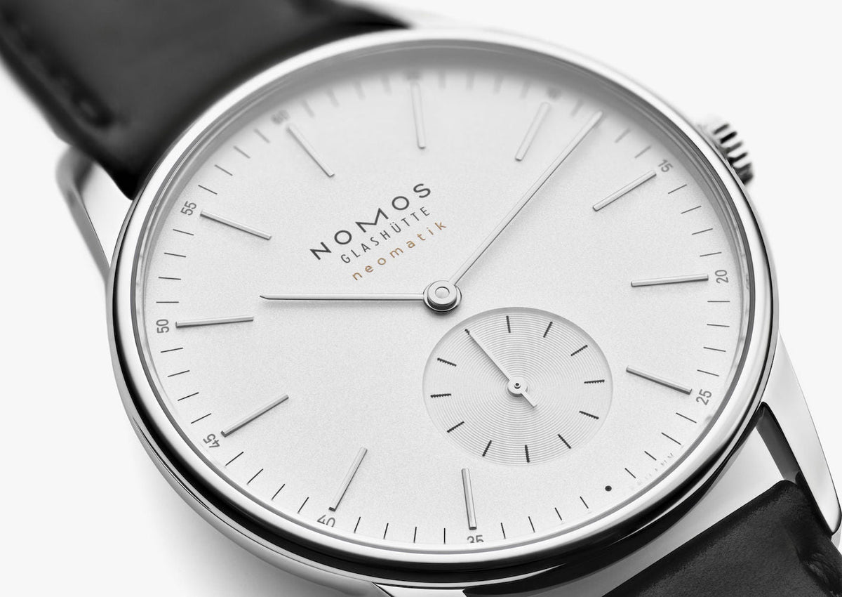 Nomos Glashutte Watch Orion Neomatik 39 White Sapphire Crystal