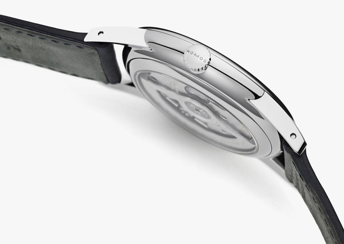 Nomos Glashutte Watch Orion Neomatik 39 White Sapphire Crystal