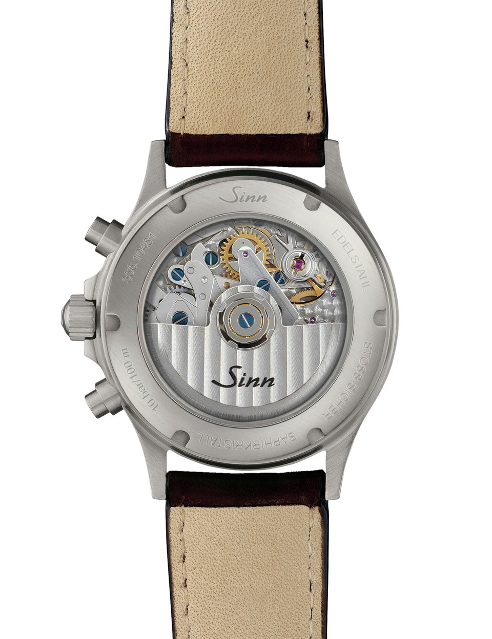 Sinn Watch 356 Sa Pilot Vintage Cowhide Brown