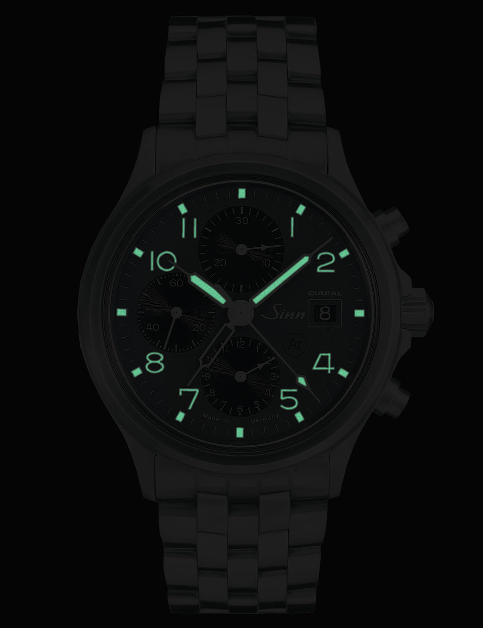Sinn Watch 358 Diapal Vintage Cowhide Brown