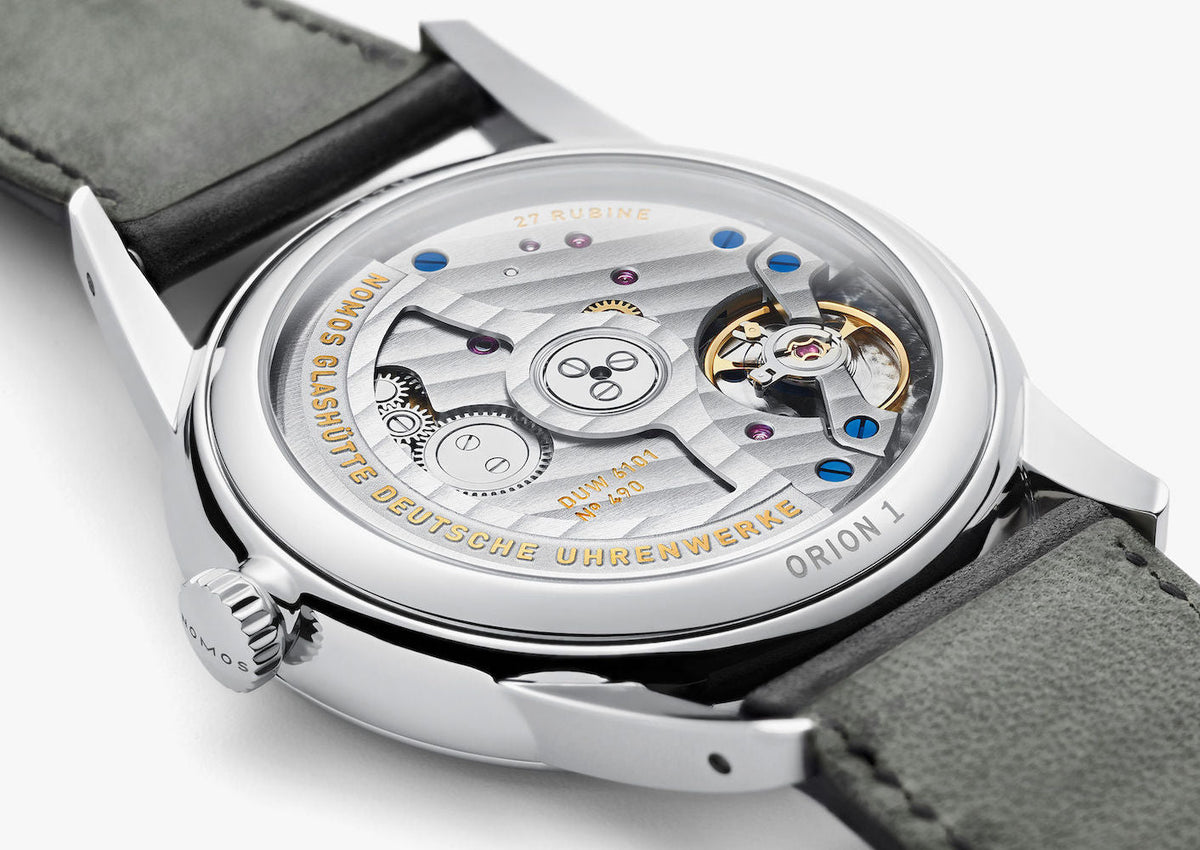 Nomos Glashutte Watch Orion Neomatik 41 Date Sapphire Crystal