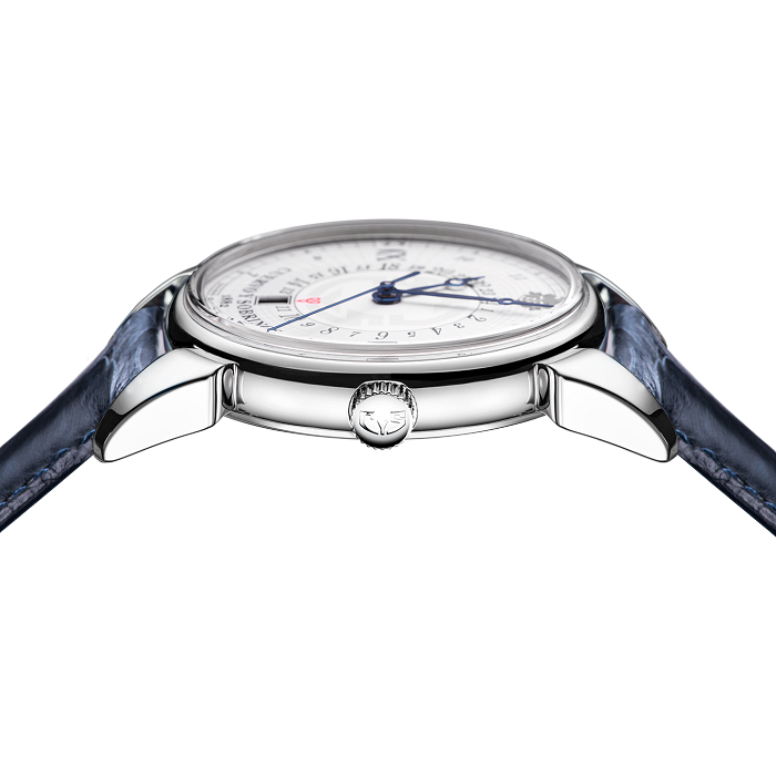 Cuervo y Sobrinos Watch Historiador GMT