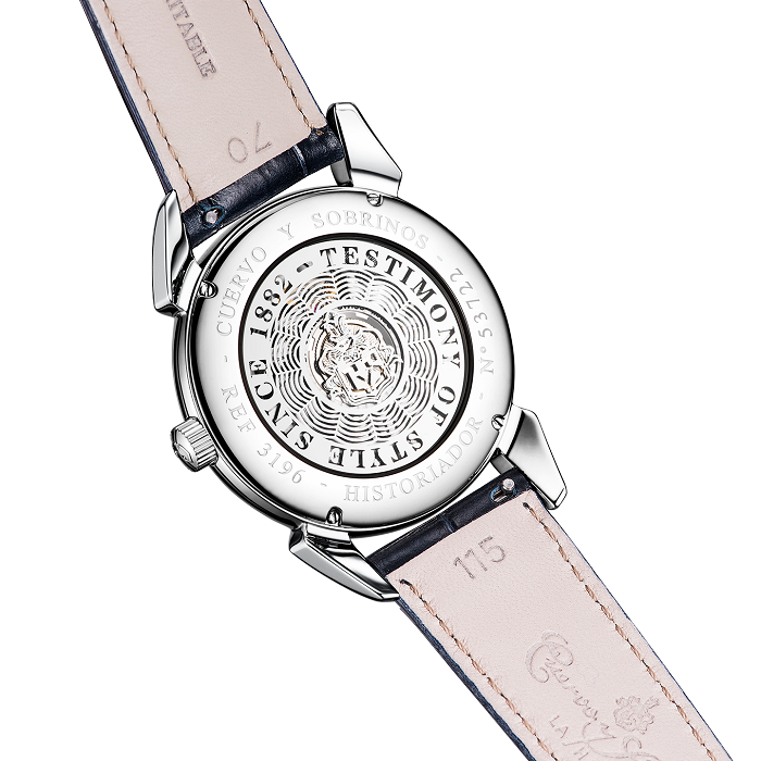 Cuervo y Sobrinos Watch Historiador GMT
