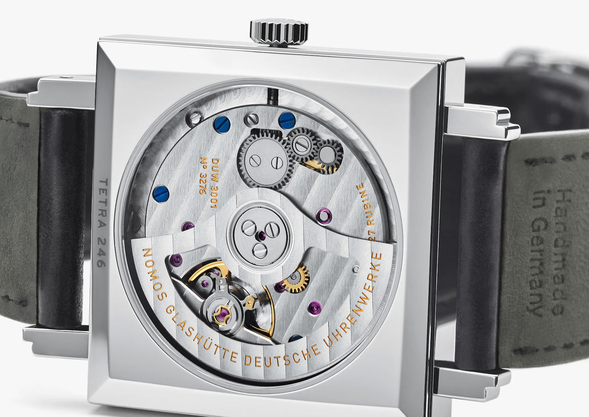 Nomos Glashutte Watch Tetra Neomatik Tiefblau Sapphire Crystal