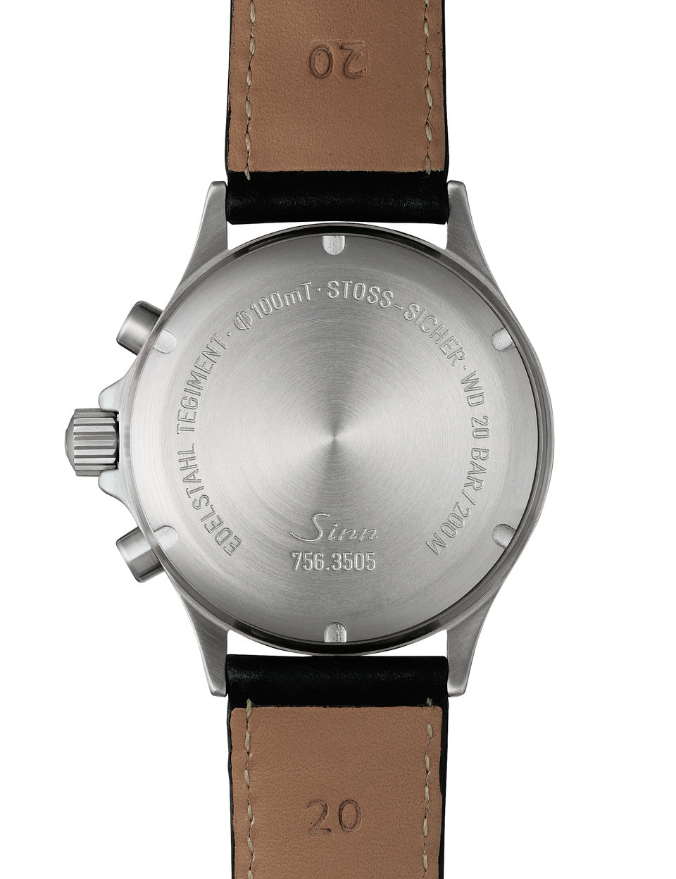 Sinn Watch 756 Diapal Vintage Cowhide Brown