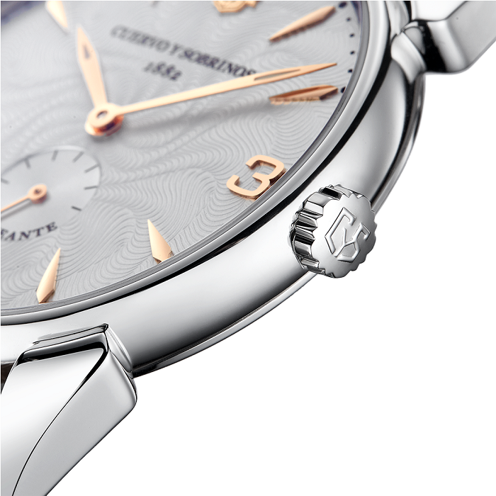 Cuervo y Sobrinos Watch Historiador Flameante