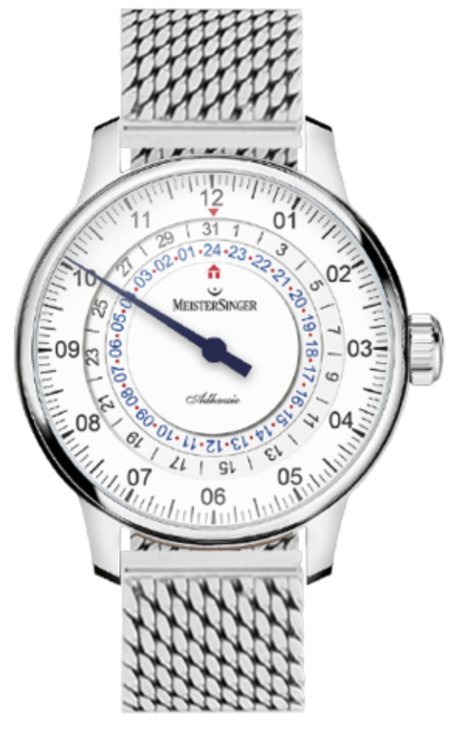 MeisterSinger Watch Adhaesio Milanaise Bracelet