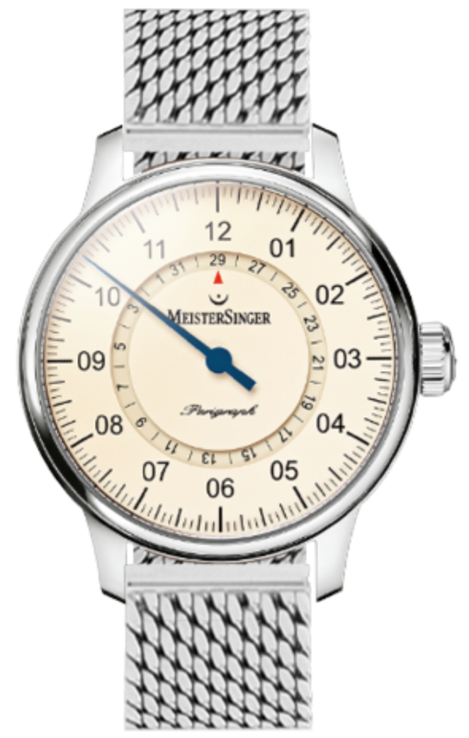 MeisterSinger Watch Perigraph Milanaise Bracelet