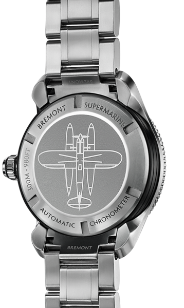 Bremont Watch Supermarine S300 Black Bracelet