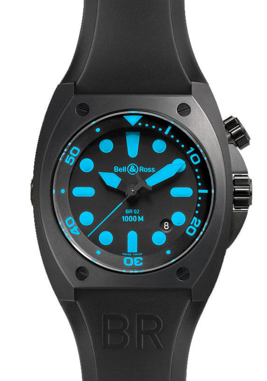 Bell & Ross Watch BR 02 Blue