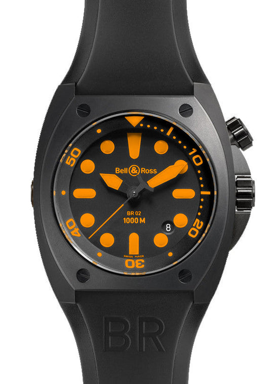 Bell & Ross Watch BR 02 Orange