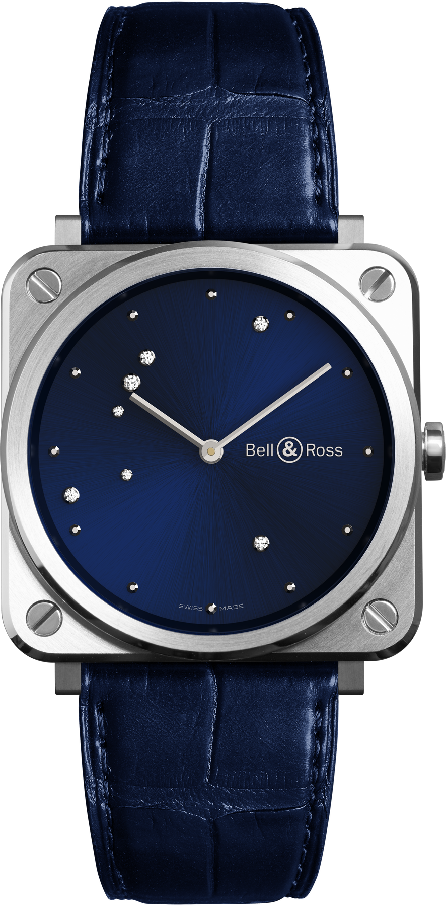 Bell & Ross Watch BRS Blue Diamond Eagle D