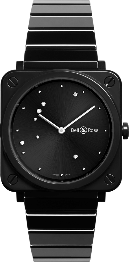 Bell & Ross Watch BRS Diamond Eagle Black