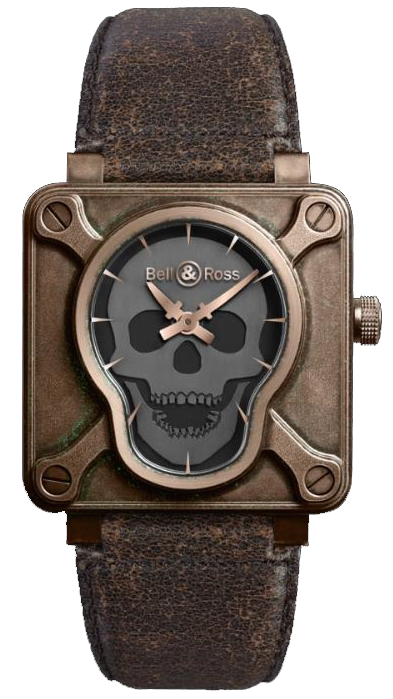 Bell & Ross Watch BR 01 Skull Bronze Limited Edition