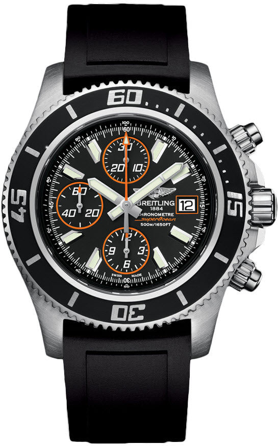 Breitling Watch Superocean Chronograph Abyss Orange
