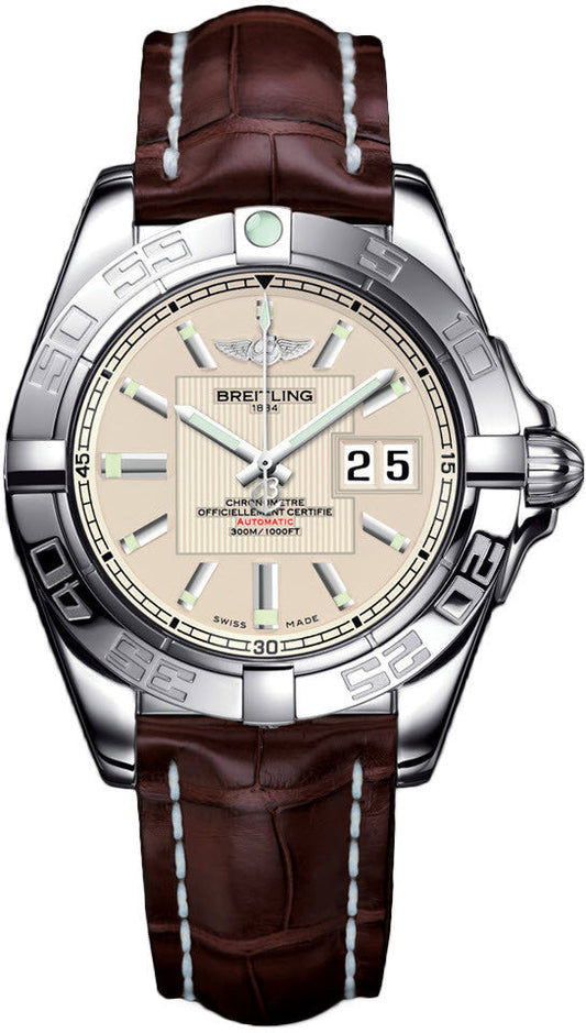 Breitling Watch Galactic 41 Sierra Silver