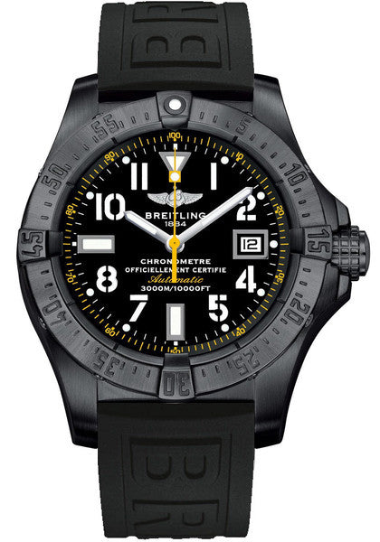 Breitling Avenger Seawolf Blacksteel Code Yellow D