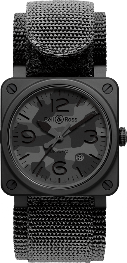 Bell & Ross Watch BR 03 92 Black Camo D