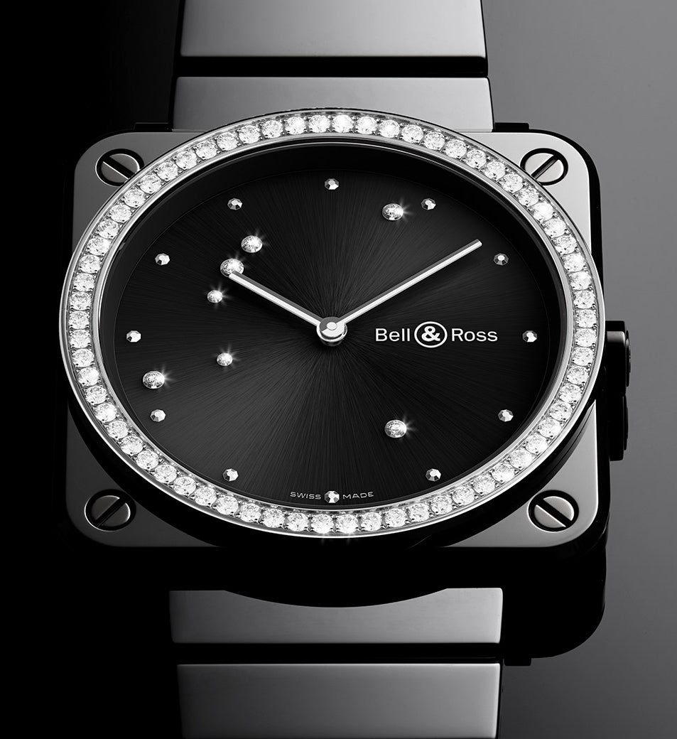 Bell & Ross Watch BRS Diamond Eagle Black