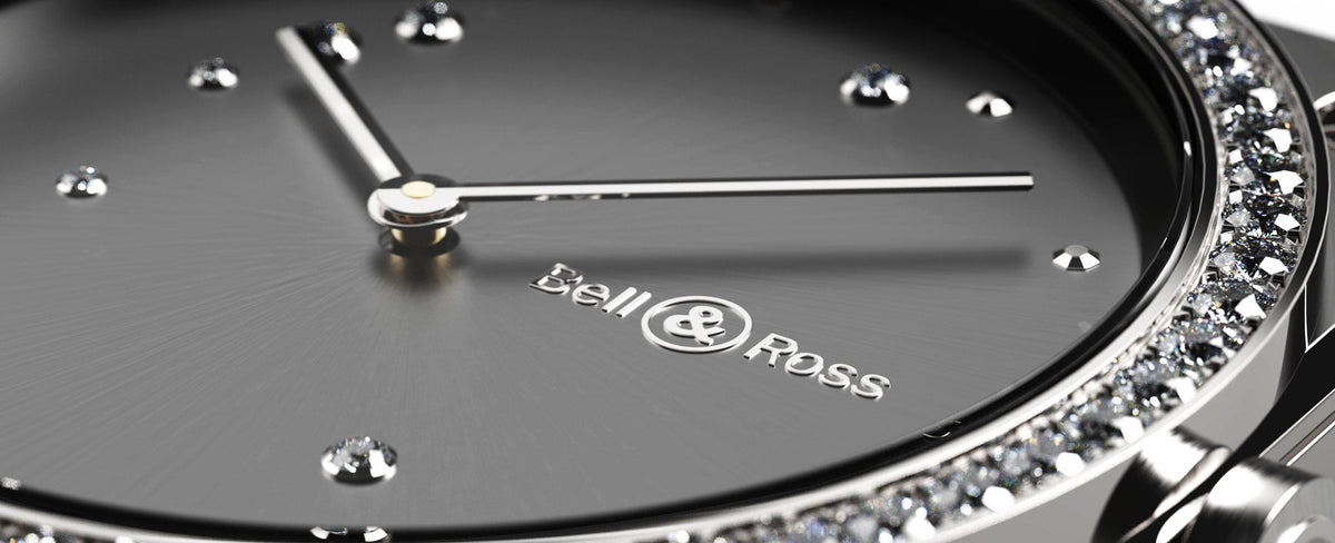Bell & Ross Watch BRS Grey Diamond Eagle