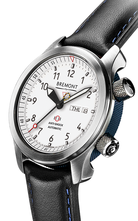 Bremont Watch Martin Baker MBII White Blue D