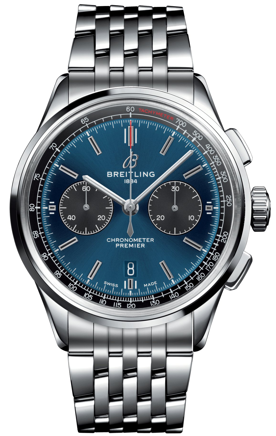 Breitling Watch Premier B01 Chronograph 42 Steel Navitimer