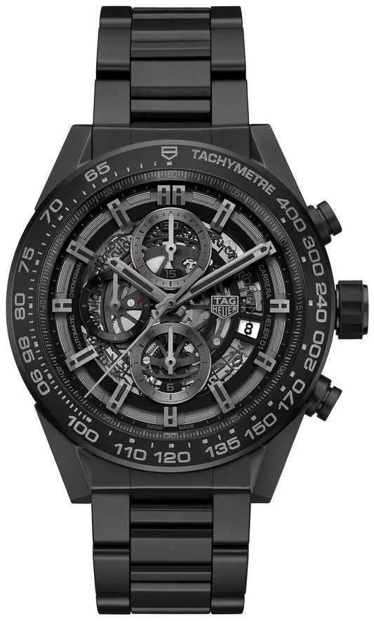 TAG Heuer Watch Carrera Calibre Heuer 01 Full Ceramic Bracelet