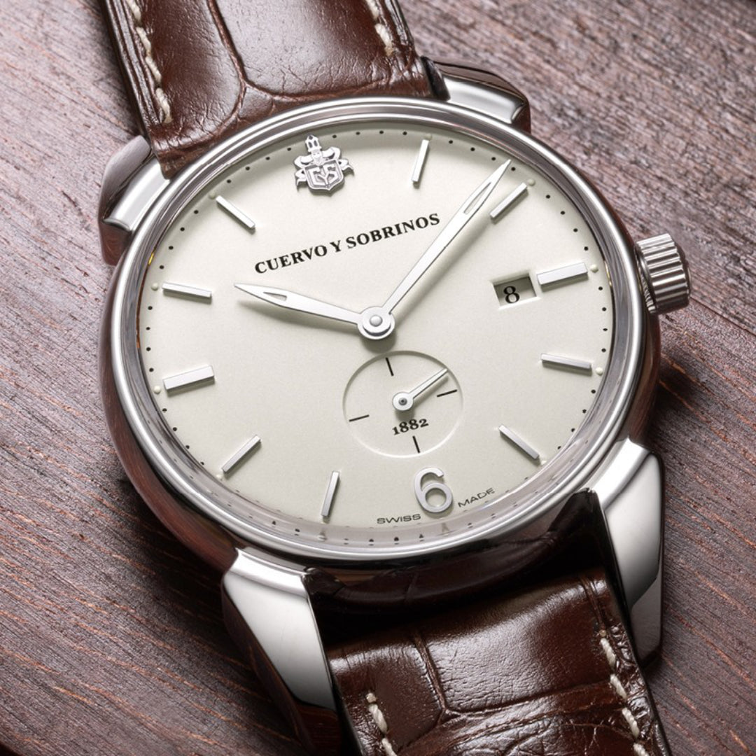 Cuervo y Sobrinos Watch Historiador Pequenos Segundos