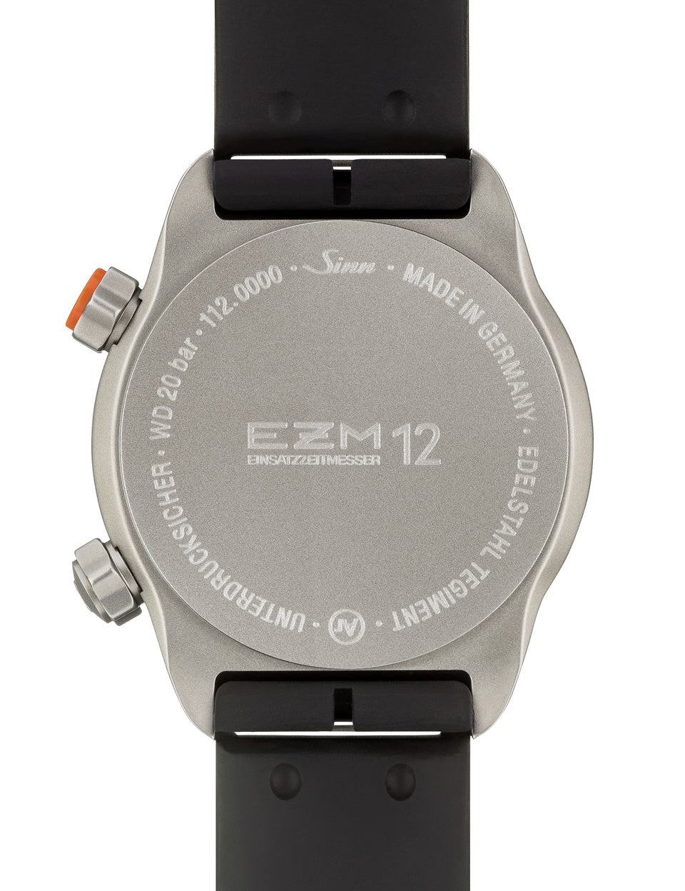 Sinn Watch EZM 12 Silicone Orange
