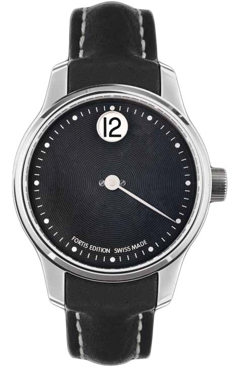 Fortis Watch F-43 Jumping Hour Black Limited Edition
