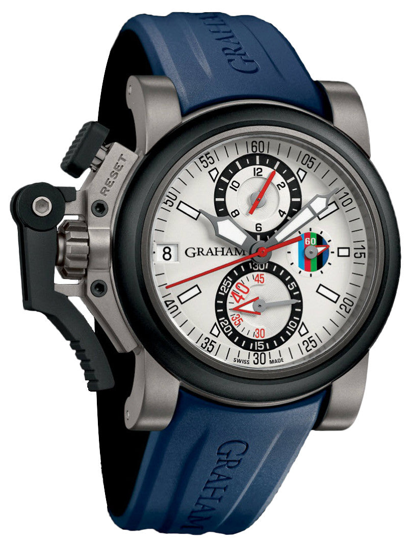 Graham Chronofighter Oversize Referee Blue D