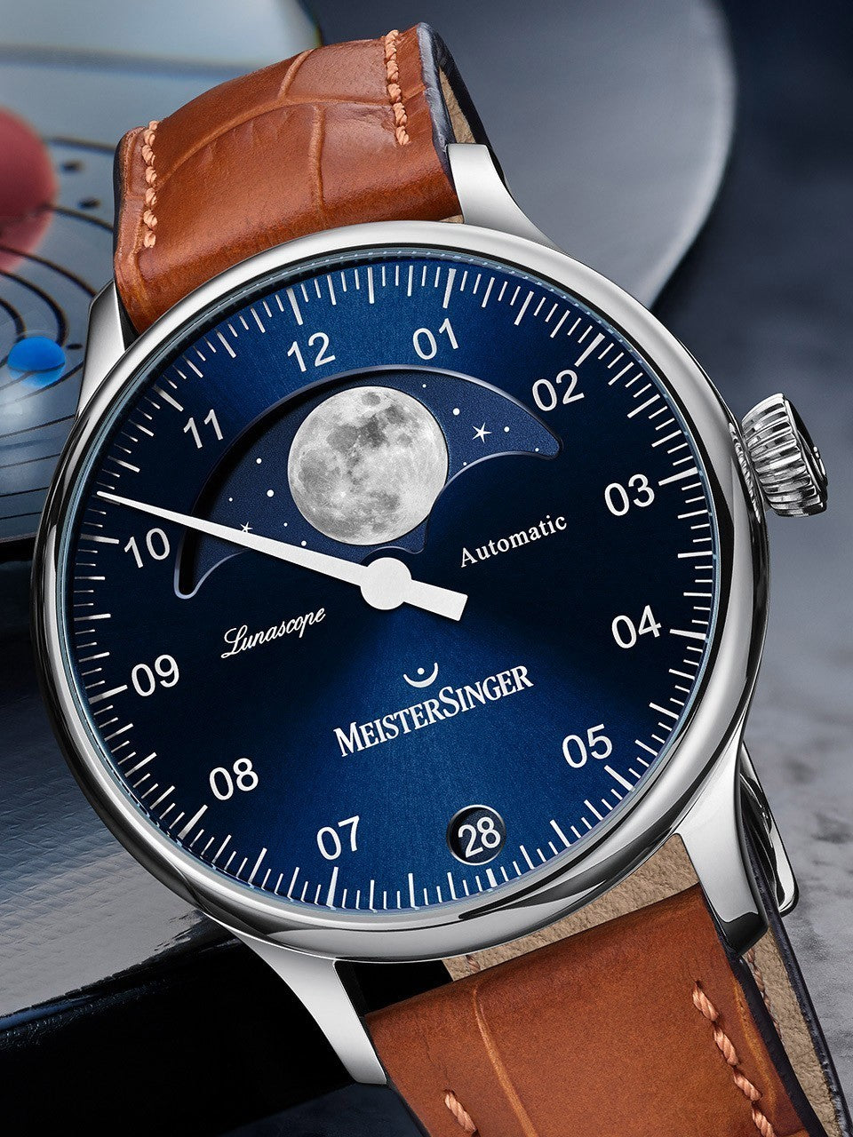 MeisterSinger Watch Lunascope