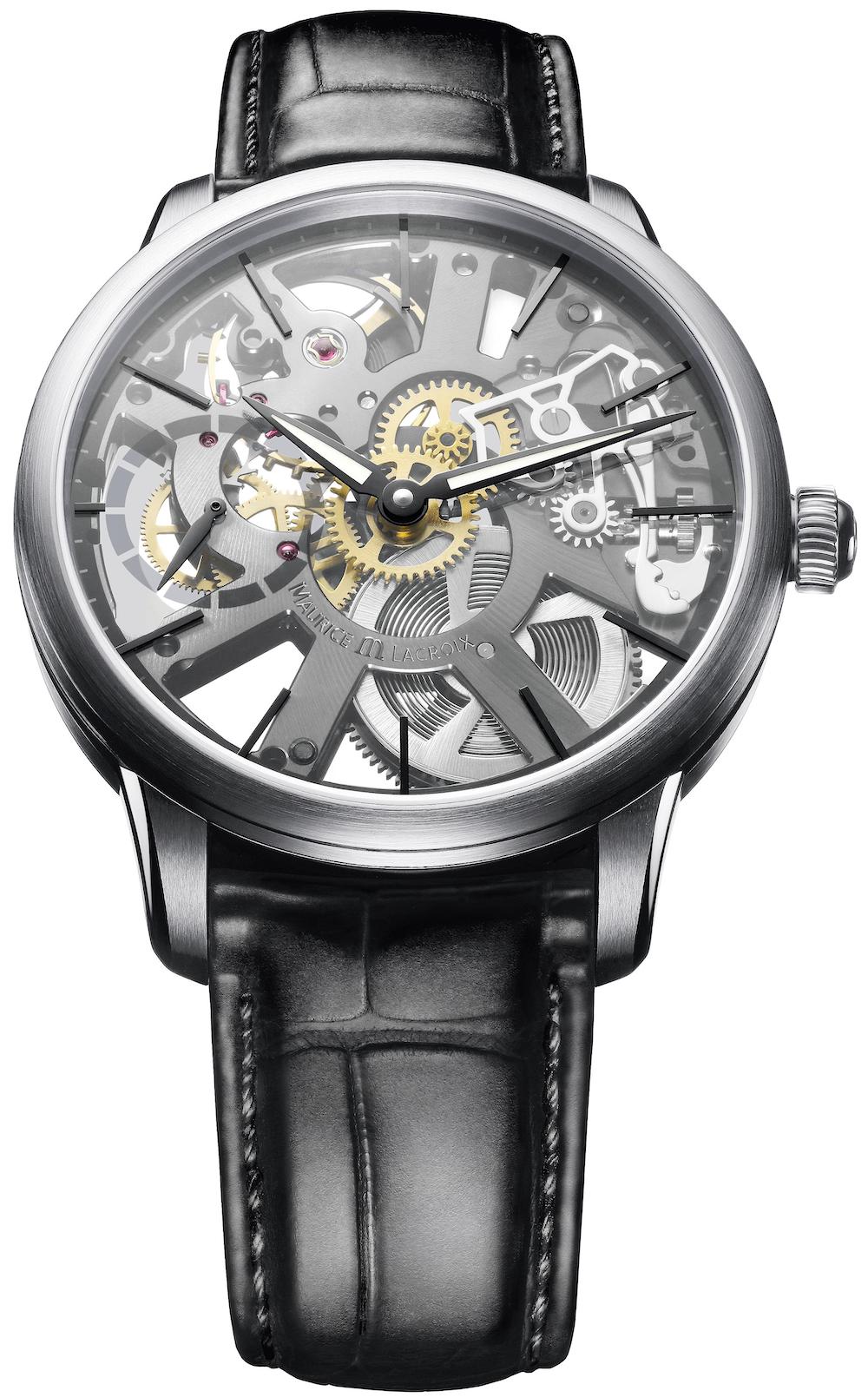 Maurice Lacroix Watch Masterpiece Squelette Mens