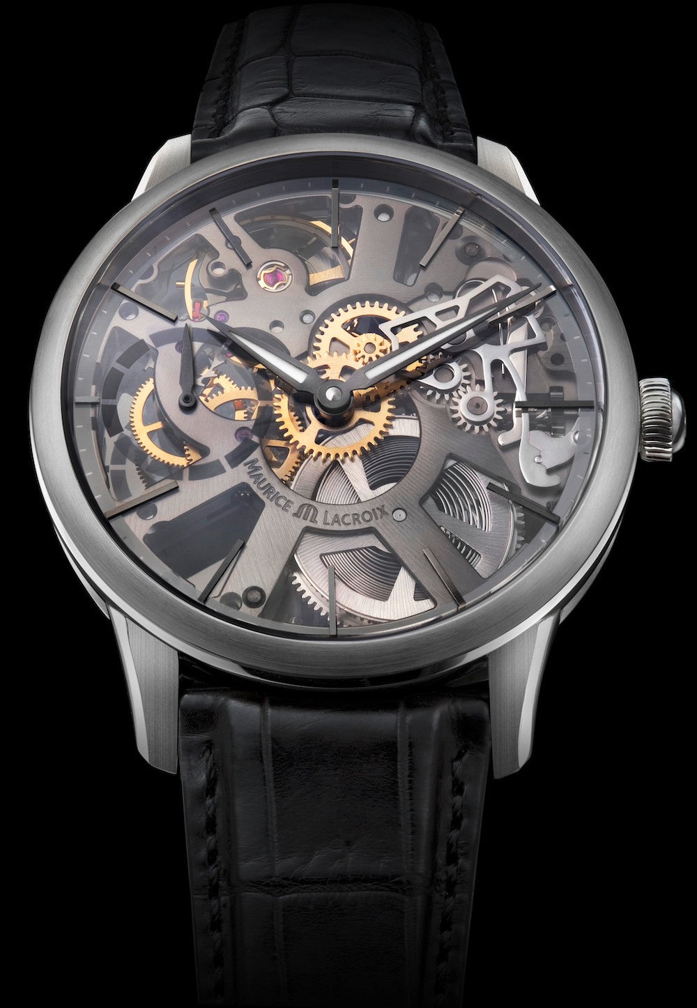 Maurice Lacroix Watch Masterpiece Squelette Mens