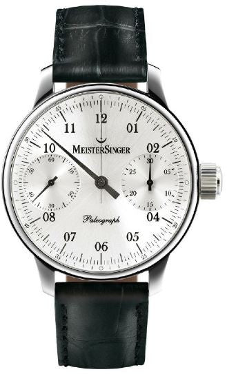 MeisterSinger Watch Paleograph Silver Limited Edition D