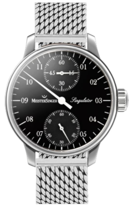 MeisterSinger Watch Singulator Milanaise Bracelet