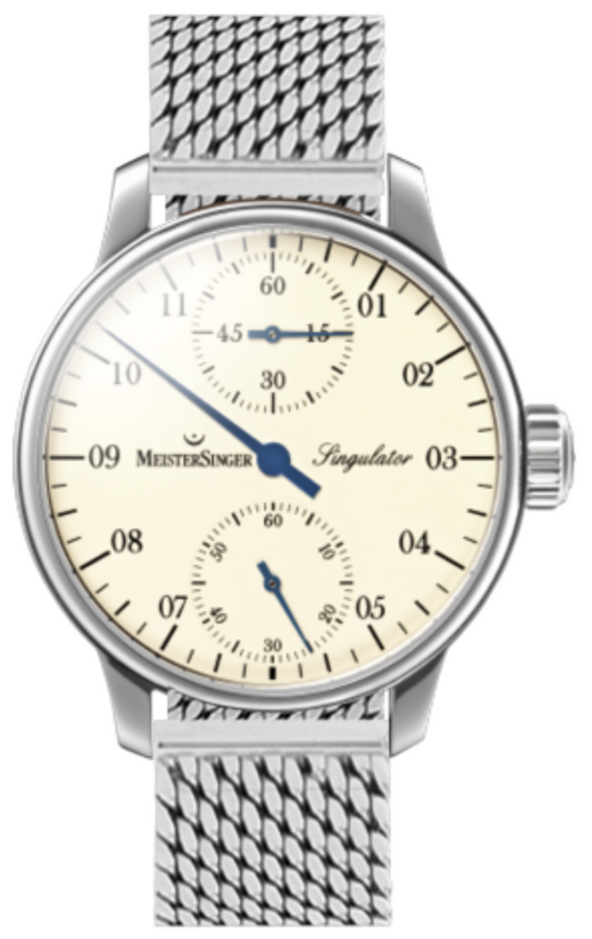 MeisterSinger Watch Singulator Milanaise Bracelet