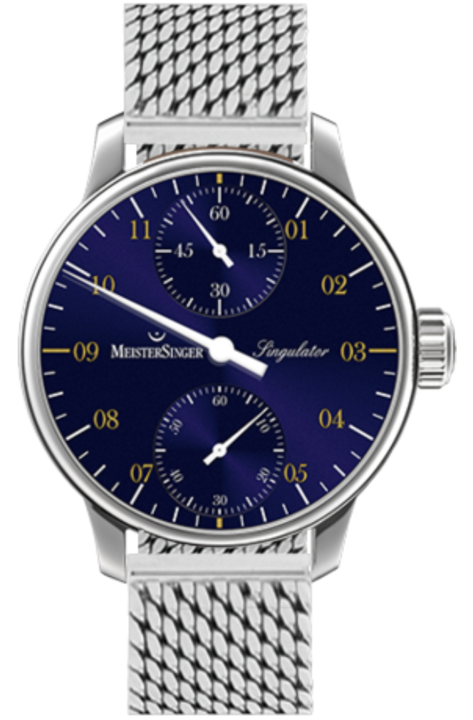 MeisterSinger Watch Singulator Milanaise Bracelet