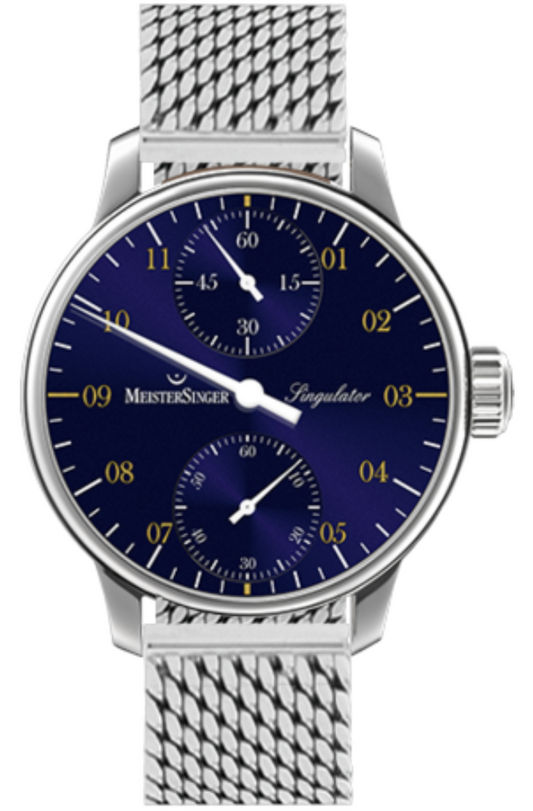 MeisterSinger Watch Singulator Milanaise Bracelet
