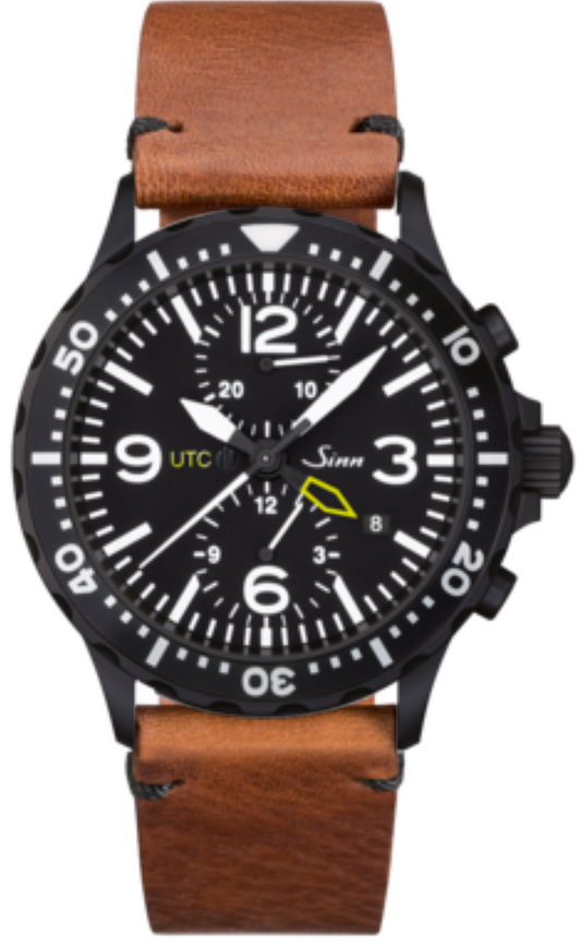 Sinn Watch 757 S UTC Vintage Cowhide Brown