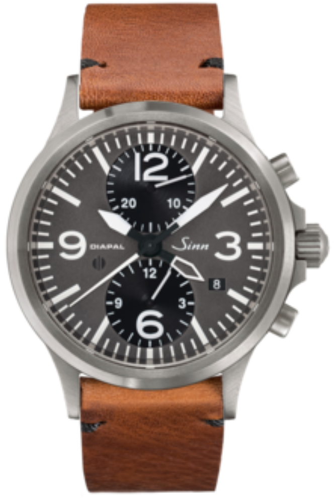 Sinn Watch 756 Diapal Vintage Cowhide Brown