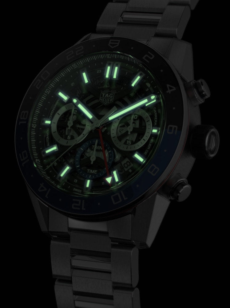 TAG Heuer Watch Carrera Calibre Heuer 02 Automatic GMT