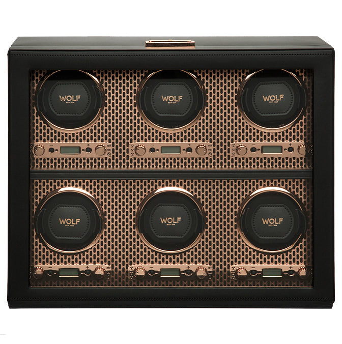 WOLF Watch Winder Axis 6 Piece Copper