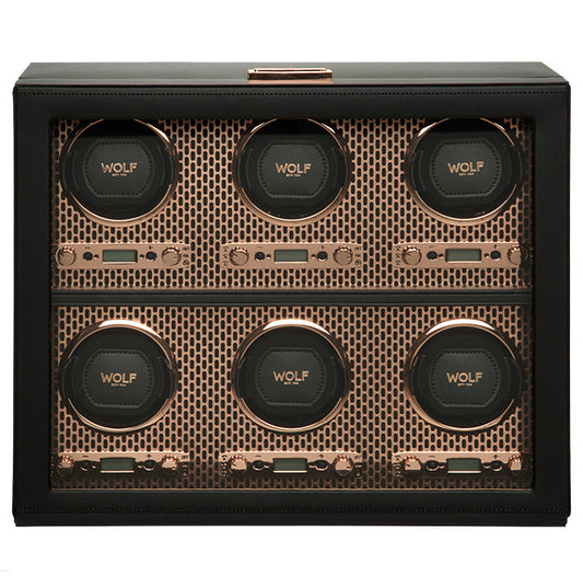 WOLF Watch Winder Axis 6 Piece Copper