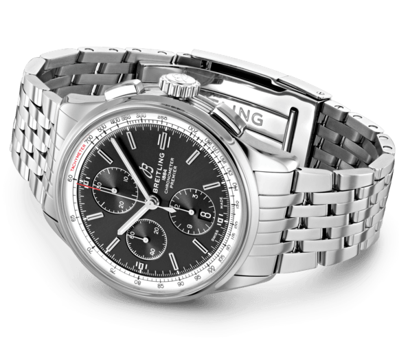 Breitling Watch Premier Chronograph 42 Steel Navitimer