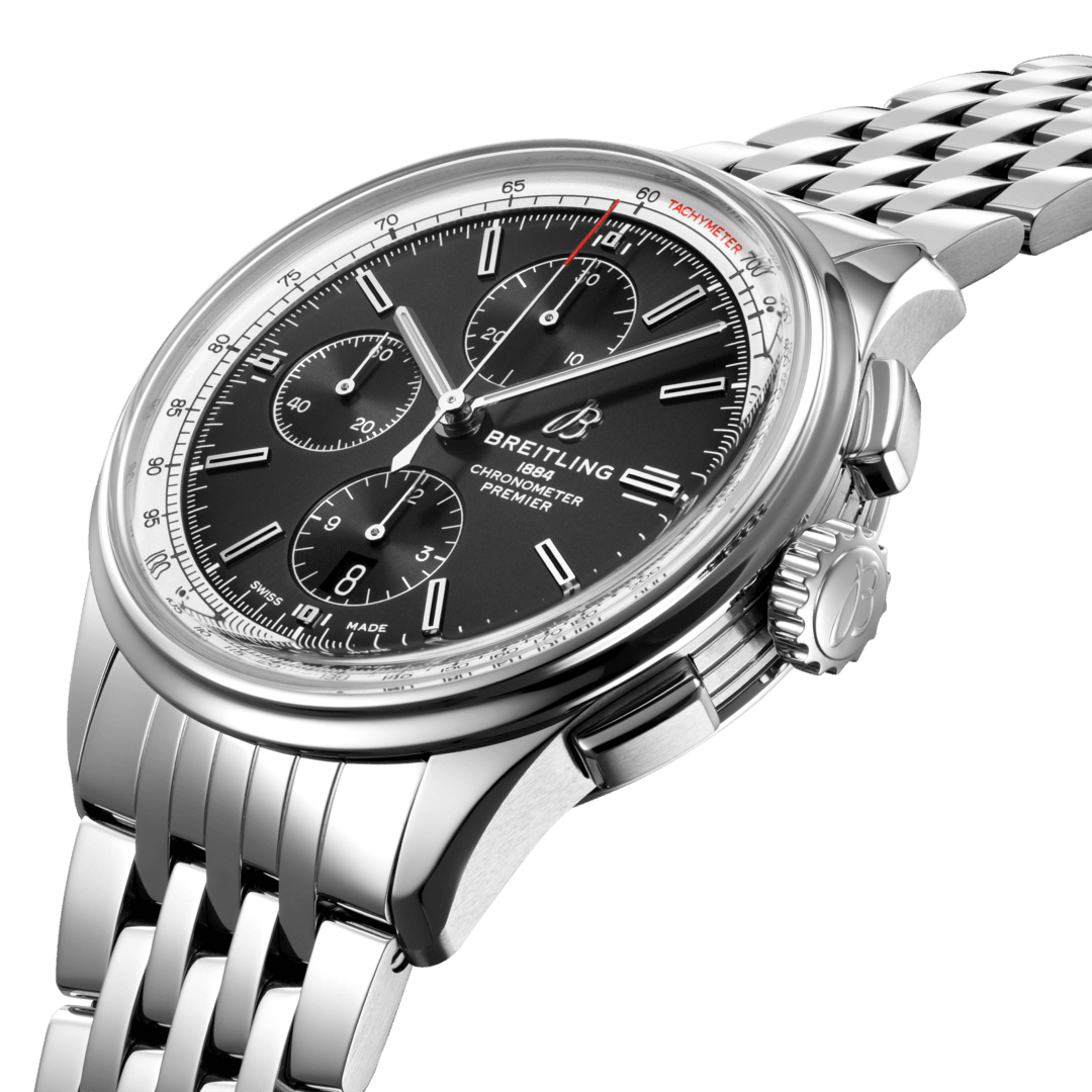 Breitling Watch Premier Chronograph 42 Steel Navitimer